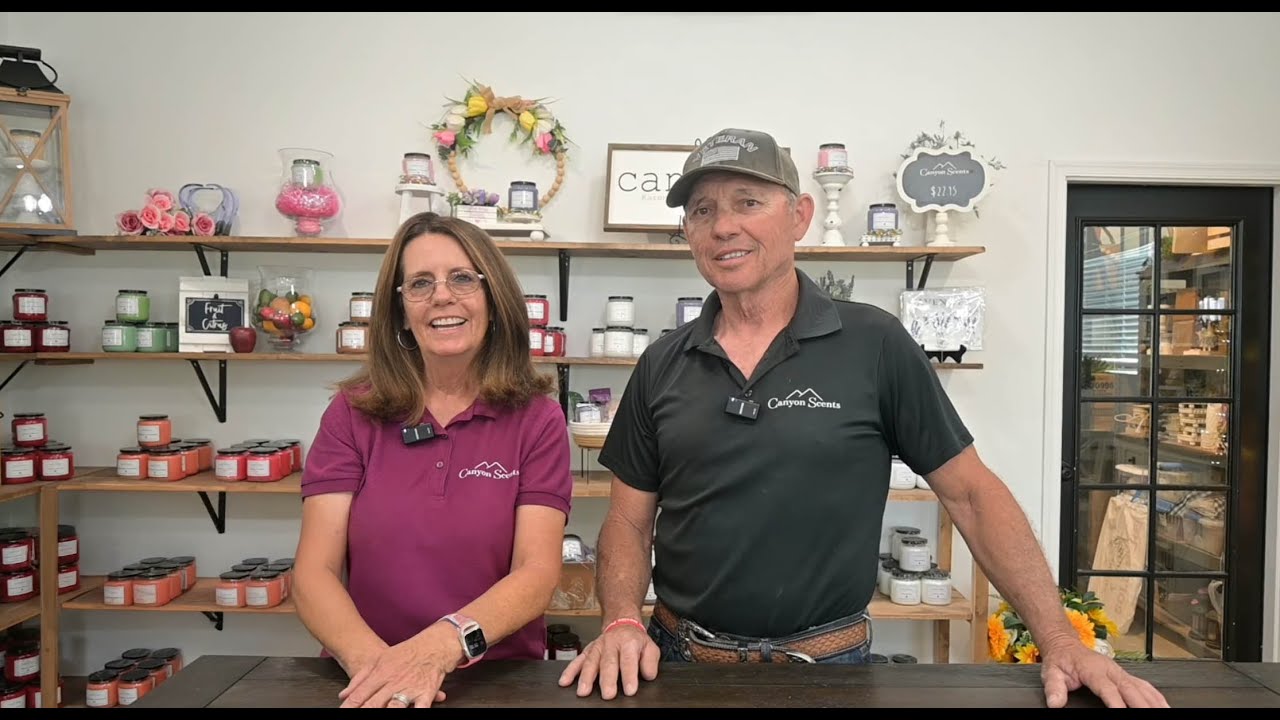 Karen & Rick — Founders of Canyon Scents Candle Company