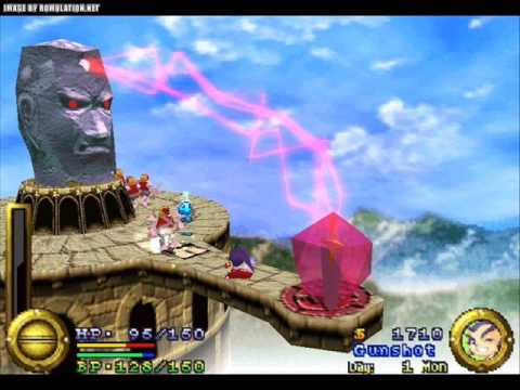 Brave Fencer Musashi The White Cloud in the Sky