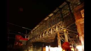 preview picture of video 'RIGI Bahnhof Goldau Anhebung Hochperron'