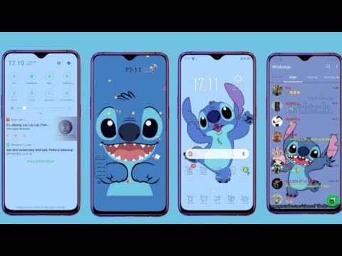HOW TO APPLY STITCH THEME 2020 (for realme, oppo, vivo, samsung, tecno)