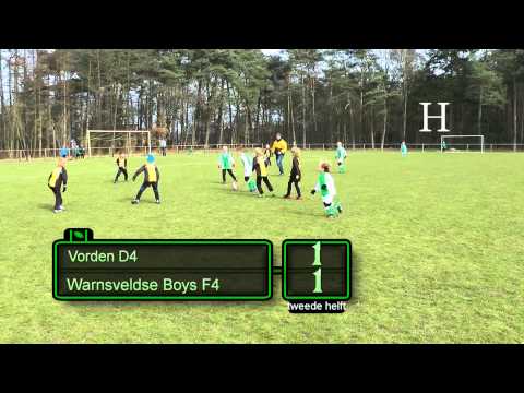 Vorden F4 - Warnsveldse Boys F4 1-1