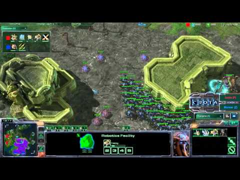 StarCraft 2 - SC425 - aTn Socke (P) vs Mouz Morrow (Z) on Lost Temple Part 1