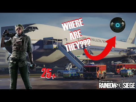 The 25+ BEST Valkyrie Camera Spots for the map Plane | Tom Clancy's Rainbow 6 Siege