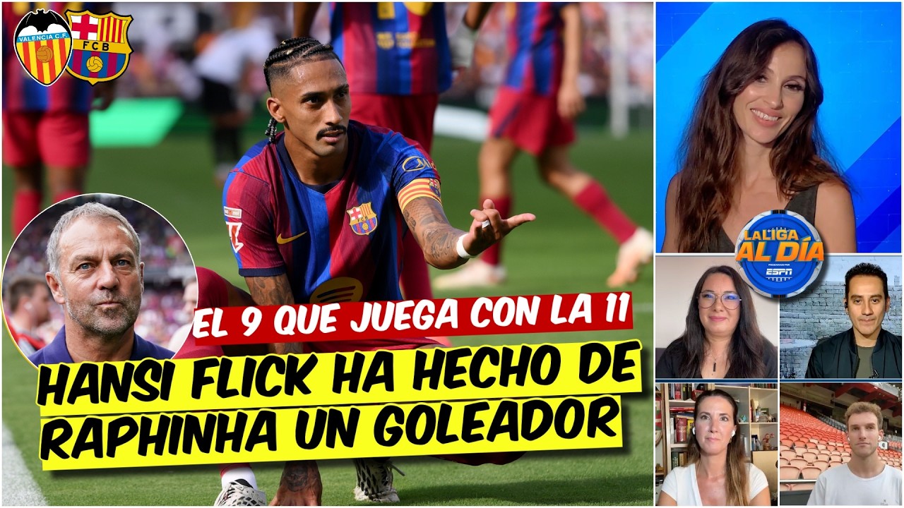 Raphinha EL NUEVE que JUEGA con la 11. Flick ACERTÓ en apostar por el BRASILEÑO | La Liga Al Día