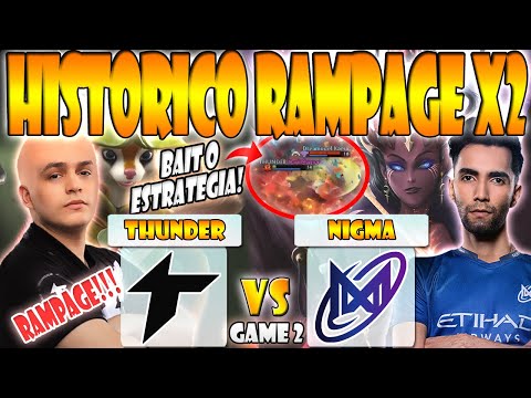 THUNDER AWAKEN VS NIGMA GALAXY BO3[GAME 2]ELIMINACIÓN- PAKAZS VS SUMAIL -ESL ONE MALAYSIA 2022-DOTA