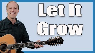 Let It Grow Eric Clapton Guitar Lesson + Tutorial