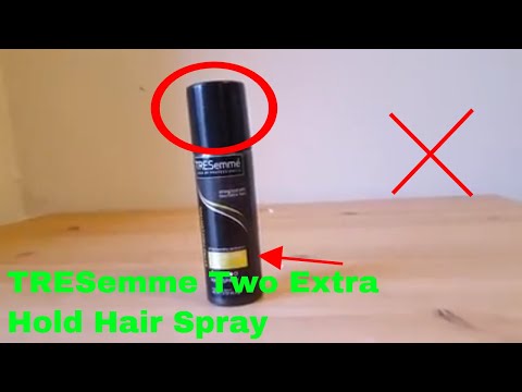 ✅ How To Use TRESemme Two Extra Hold Hair Spray Review