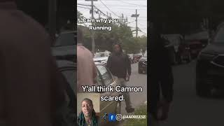 Not Killa Cam ain’t no way 😭#camron #running #runner #wtf #aintnoway #dipset #diplomats #cowardly