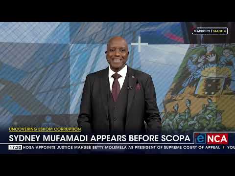 Sydney Mufamadi appears before Scopa