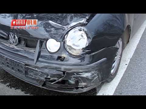 Accident Baile Baita (Gherla): un sofer a taiat calea unei soferite