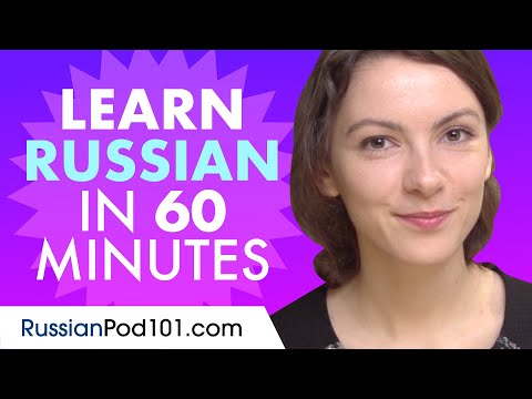 Learn Russian in 1 hour - ALL the Russian Basics You Need in 2020