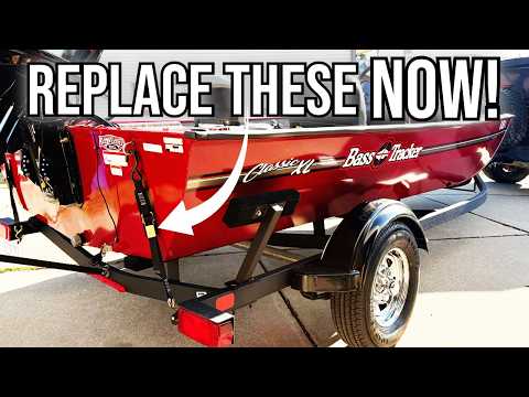 Bass Tracker Classic XL UPGRADES - Ratchet Boat Straps