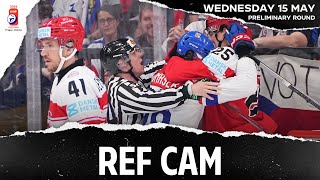 Хоккей Ref Cam: 15 May | 2024 #MensWorlds