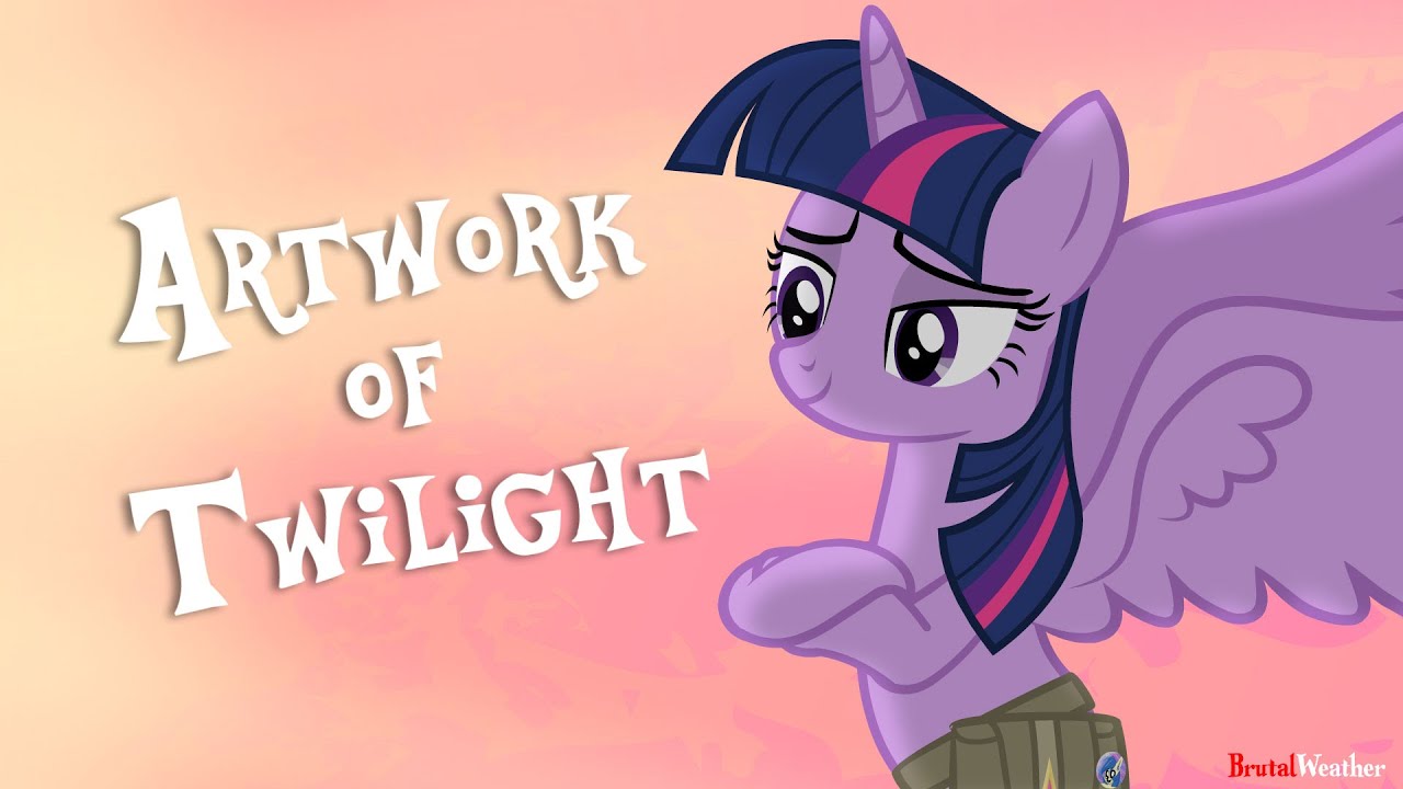 MLP:FIM [Animation] "Artwork of Twilight"