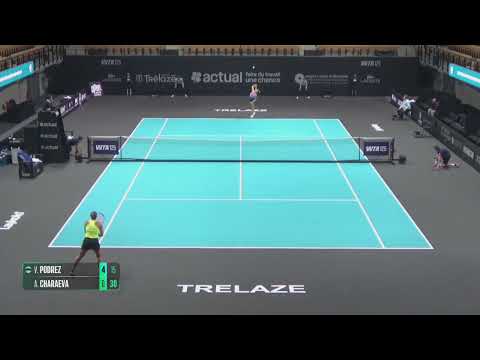 Veronika Podrez [Q] (UKR) vs Alina Charaeva (RUS) // 6-1 6-1 // W125 Angers // 1st Round