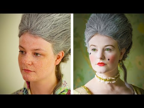 Historical Styles - 18th Century Court Make-up Tutorial