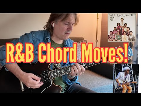R&B Chord Moves You Can Use!  #funkguitar #rhythmguitar #soulguitar