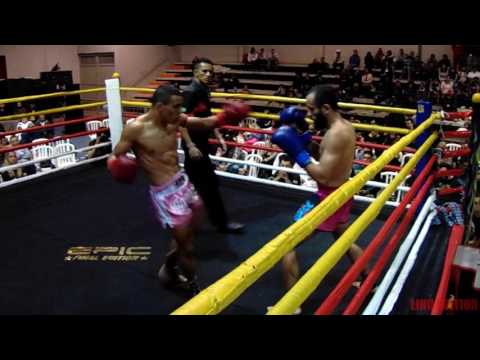 5º Epic Muaythai Brasil - César Silva (Fight Point) x Leandro "Monster" (Monster Gold Team) 57Kg.