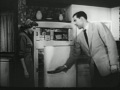 Retro General Electric Refrigerator Commercial 1954