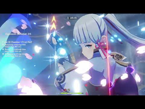 F2P Version 2.3 2.4 Spiral Abyss Floor 12 All Clear (9 stars) Ningguang Zhongli Ayaka Geo & Freeze