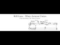 Bill Evans  - When Autumn Comes - Piano Transcription (Sheet Music in Description)