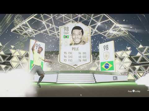 98 PRIME PELE in a Pack Fifa 22