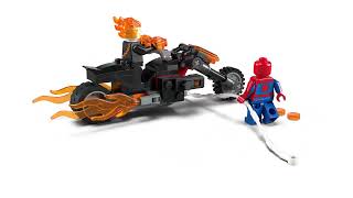 LEGO® Marvel 76335 Spider-Man vs. Ghost Rider na motorce