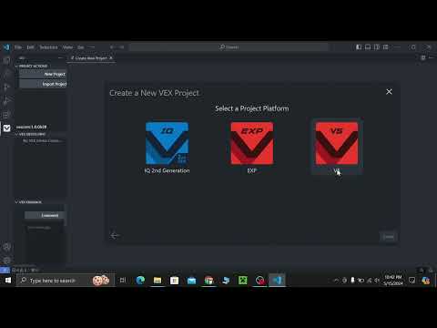Video tutorial on getting code started for Vex AI
