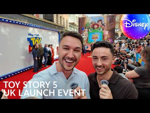 Behind the Scenes at the Toy Story 5 UK Launch Event with Jakexmax