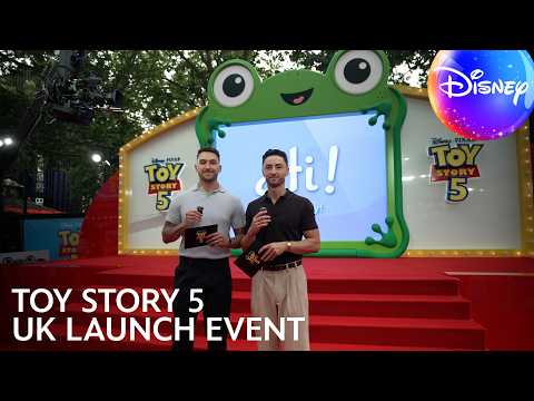 Behind the Scenes at the Toy Story 5 UK Launch Event with Jakexmax