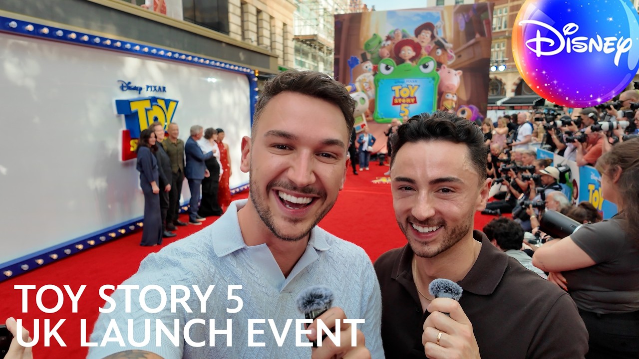 Toy Story 5 — Behind the Scenes at the Toy Story 5 UK Launch Event with Jakexmax