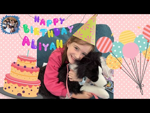 *ALIYAH'S  BIRTHDAY!* Our Only Girl Turns 7 *OPENING BIRTHDAY PRESENTS*