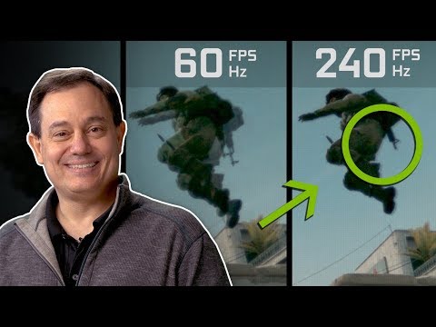 Part of a video titled Why High FPS Matters - YouTube