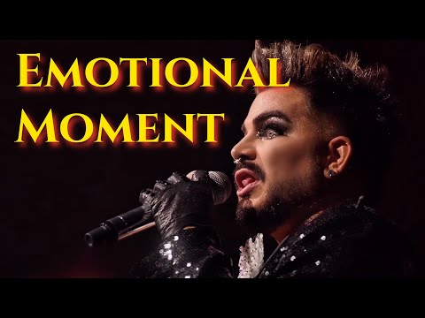 Emotional Adam Lambert Holds Back Tears & Stops Concert