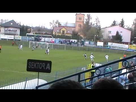 Skrót z meczu Kolejarz Stróże - Wisła Płock