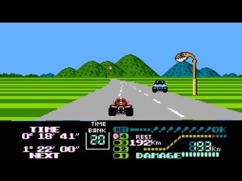 Famicom Grand Prix II: 3D Hot Rally (FDS) - Gameplay | No Commentary