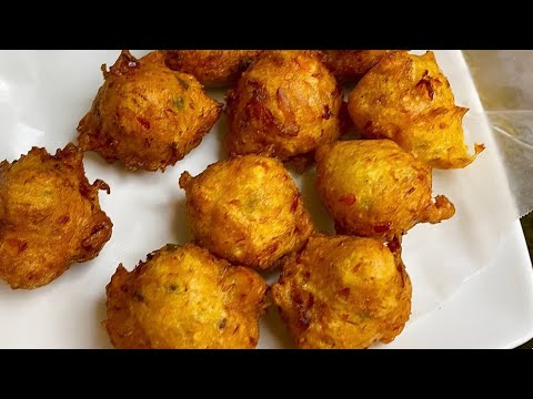 Saltfish Accra / Saltfish Fritters/ Fish Cake, soft & delicious!