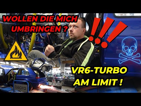 Turbo-Gockel - Wollen die mich UMBRINGEN ? VR6 TURBO AM LIMIT !
