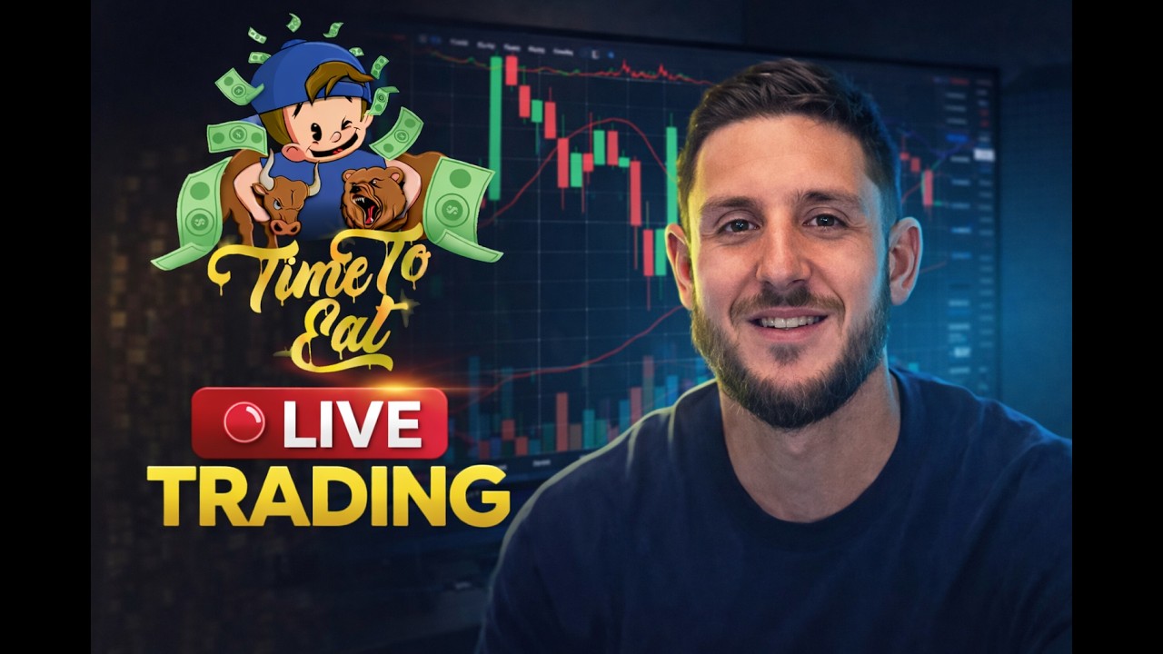 🔴 Live Day Trading | Gold-NQ | CPI DAYY!! | Time to EAT | April 10, 2026
