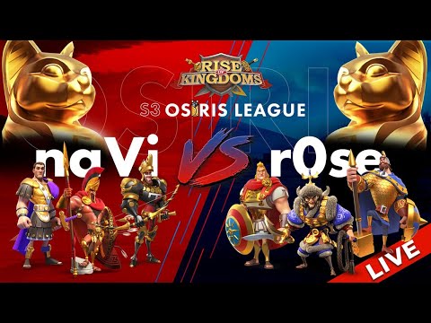 naVi (K561) vs r0se (K239) - Round to 1K SUBS!! - Rise of Kingdoms