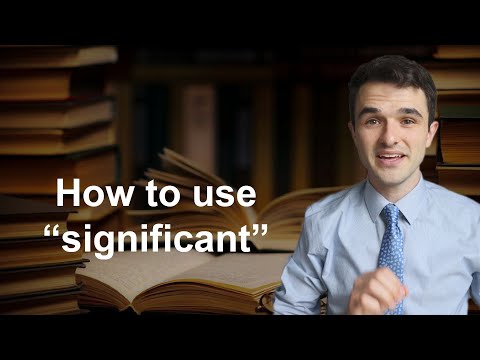 SIGNIFICANT definition, SIGNIFICANT pronunciation, SIGNIFICANT in a sentence, SIGNIFICANT meaning