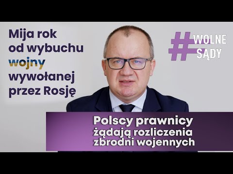 POLISH LAWYERS DEMAND ACCOUNTABILITY FOR WAR CRIMES