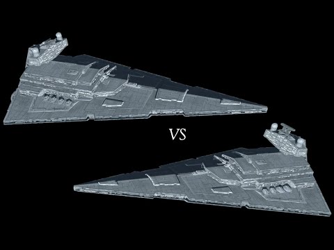 *REMATCH* Imperial-II Star Destroyer VS Imperial-I Star Destroyer (Star Wars Empire at War TR Mod)