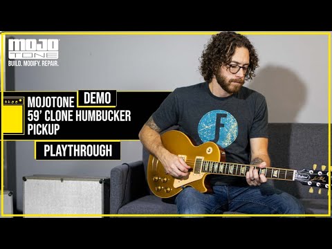 MOJOTONE '59 Clone Humbucker Pickup Playthrough Demo