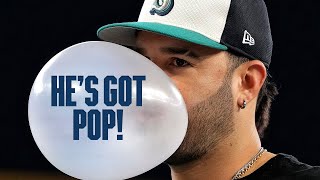 Eugenio Suárez ABSOLUTELY HAMMERS this baseball to give the Mariners an ALCS Game 5 lead! 😳