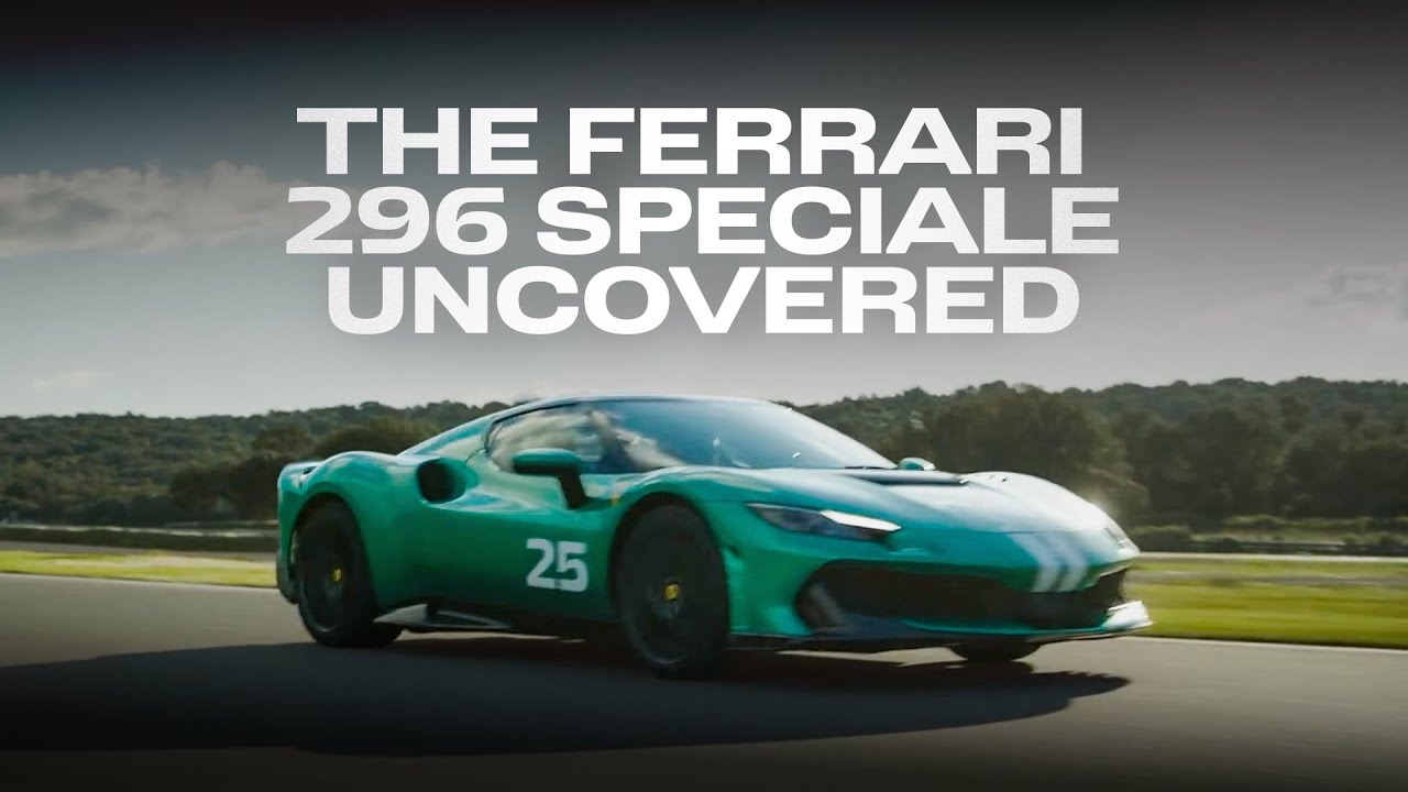 Into the details of the Ferrari 296 Speciale