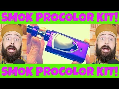 Part of a video titled Vaping The SMOK ProColor 225W Mod Vape Starter Kit! - YouTube
