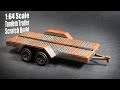 1 64 Scale Tandem Trailer Scratch Build Styrene How To Hot Wheels Matchbox Trailer