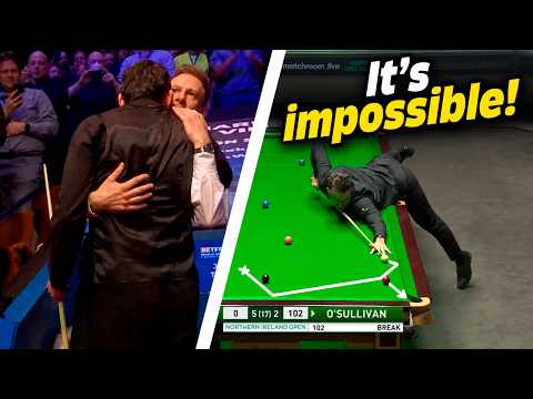 This brilliant frame by Ronnie O'Sullivan will go down in history!