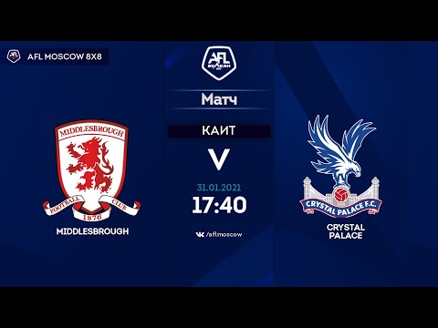 AFL20. England. League One. Day 16. Middlesbrough - Crystal Palace